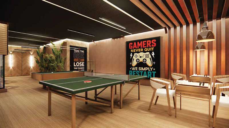 Elite Clubhouse Lounge